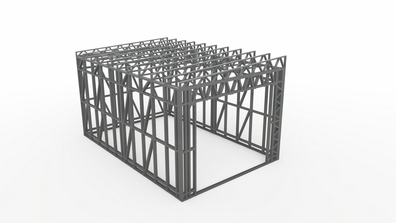 Guest house 28m frame kit