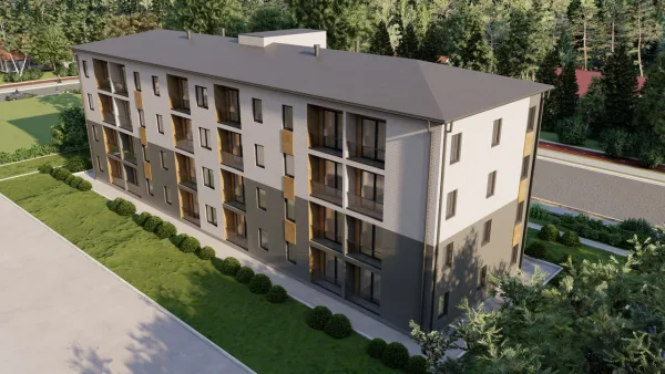4 floors Apartment building