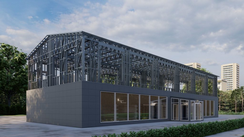 البنية الفوقية 360 متر